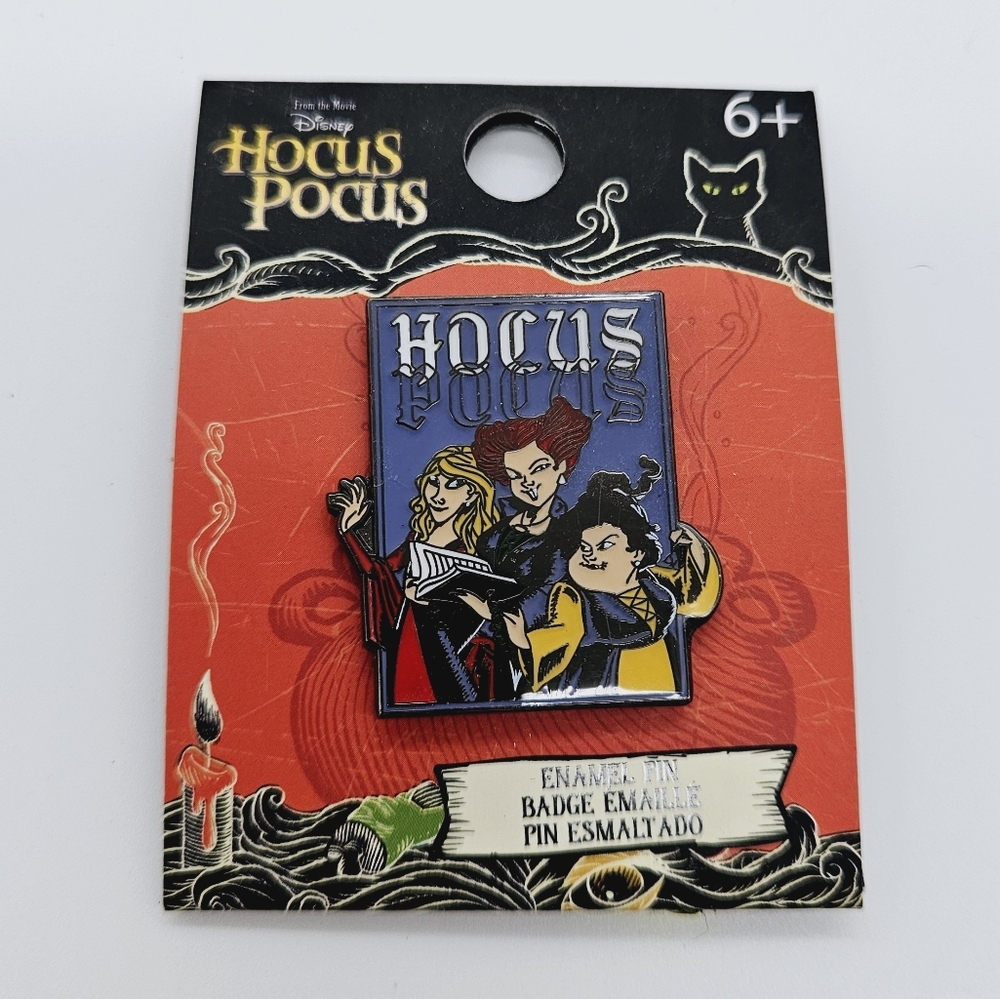 DISNEY x LOUNGEFLY | 2022 Hocus Pocus Sanderson sisters Halloween enamel pin
